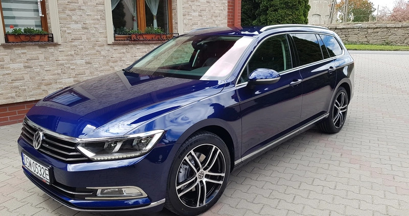Volkswagen Passat cena 79900 przebieg: 148000, rok produkcji 2018 z Strzegom małe 742